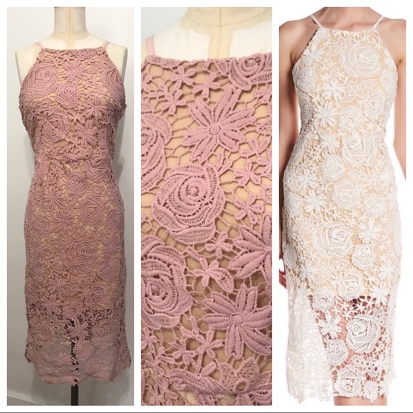 Romeo & Juliet Couture Dresses & Skirts - 🛍Romeo & Juliet Couture Lace Dusty Pink Dress!